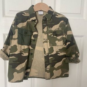 Camo toddler shirt